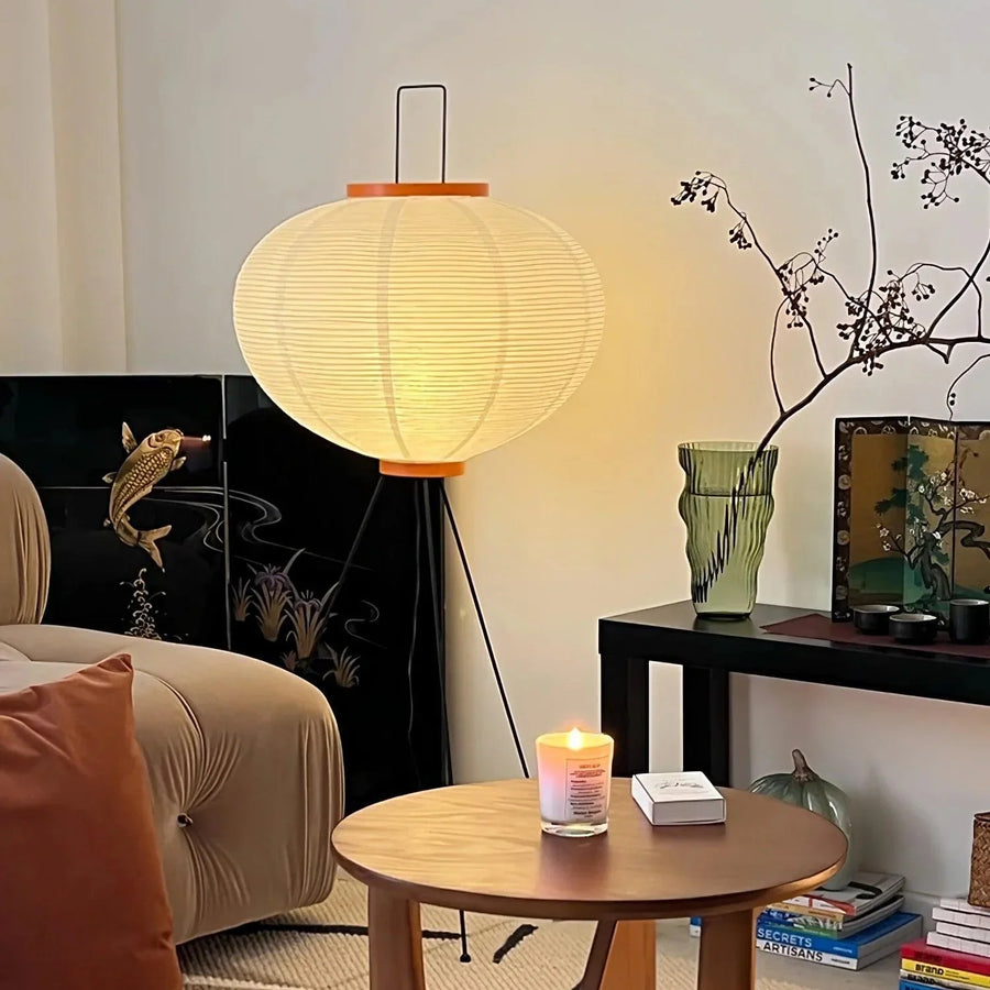 Rice Paper Floorlamp, view 2