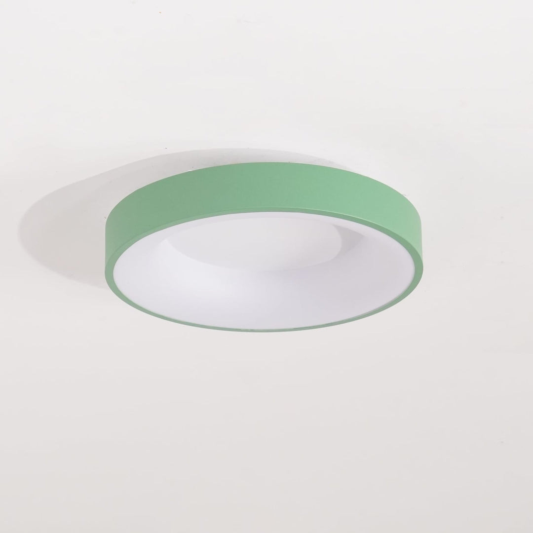 Round ring LED flush ceiling light