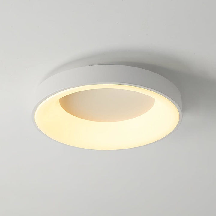 Round ring LED flush ceiling light