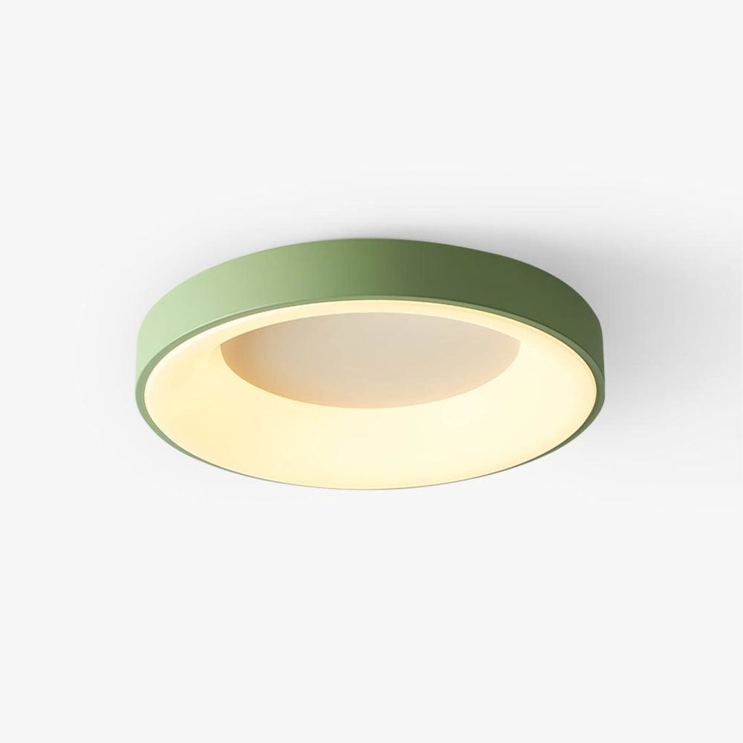 Round ring LED flush ceiling light