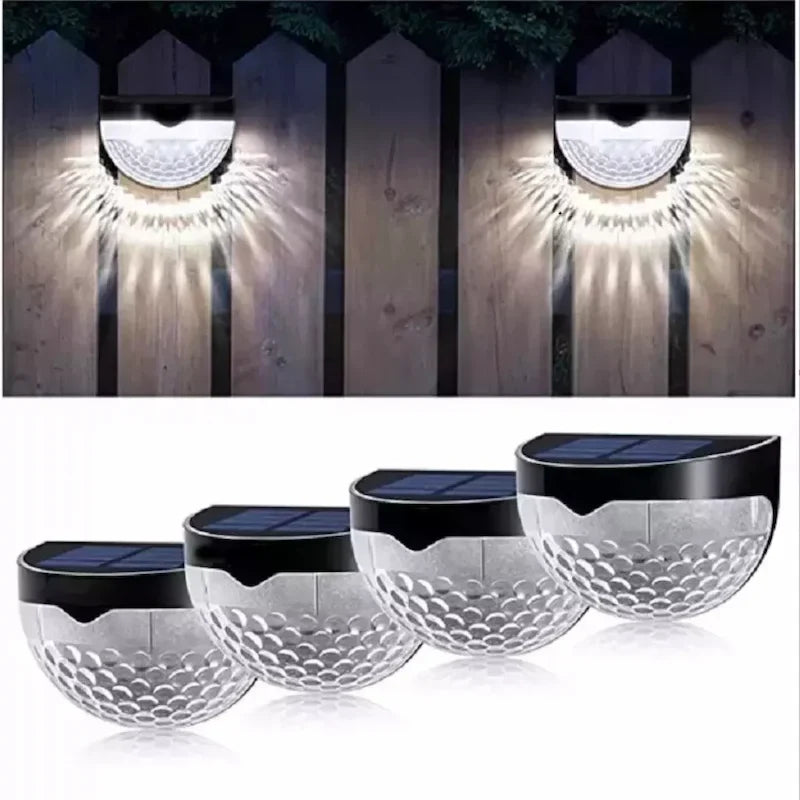 Solar Powered Outdoor Wall Lamp