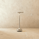 Rechargeable Metal Table Lamp | Cordless, Black, Gold or Silver
