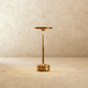 Rechargeable Metal Table Lamp | Cordless, Black, Gold or Silver