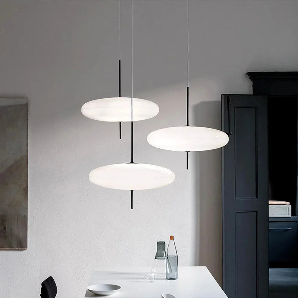 Saucer Pendant Light