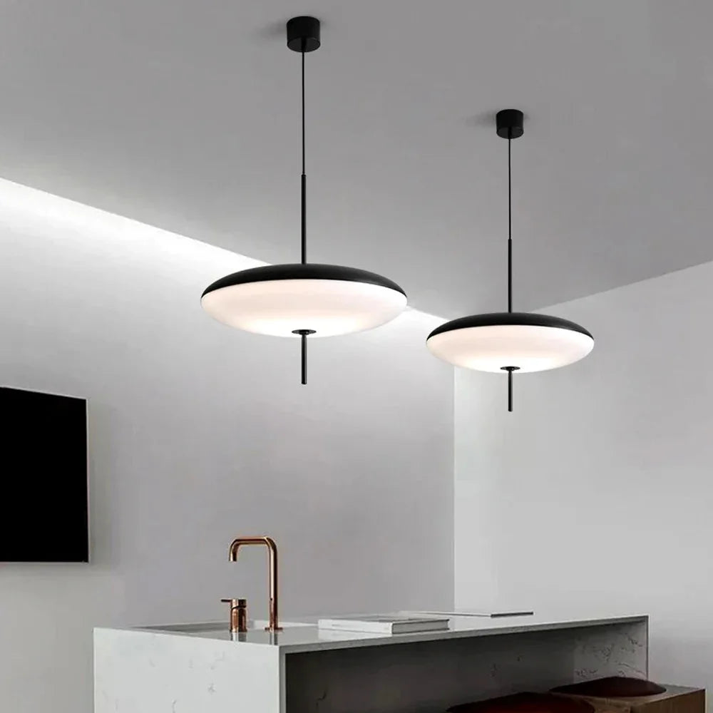 Saucer Pendant Light