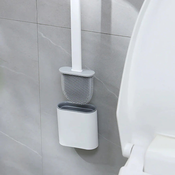 Silicone Toilet Brush and Holder