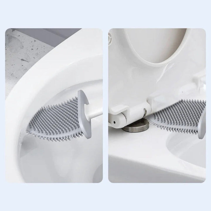 Silicone Toilet Brush and Holder