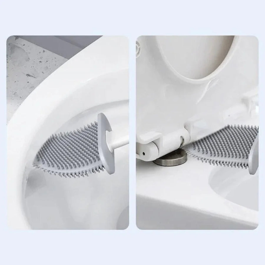 Silicone Toilet Brush and Holder