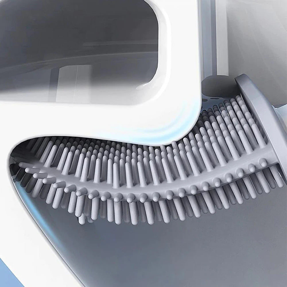 Silicone Toilet Brush and Holder