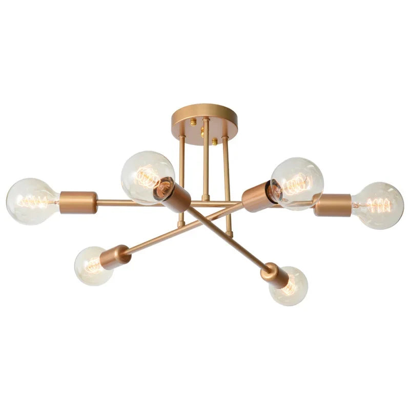 Enki Nordic Semi-recessed Ceiling Lamp