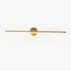Slim linear wall light