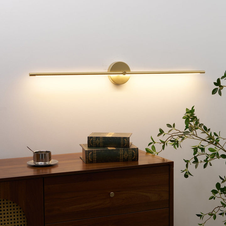 Slim linear wall light