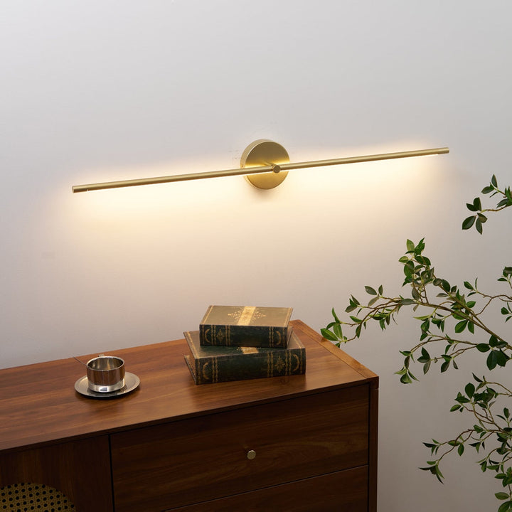 Slim linear wall light
