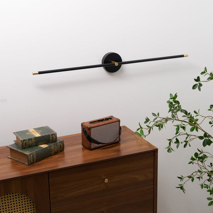Slim linear wall light