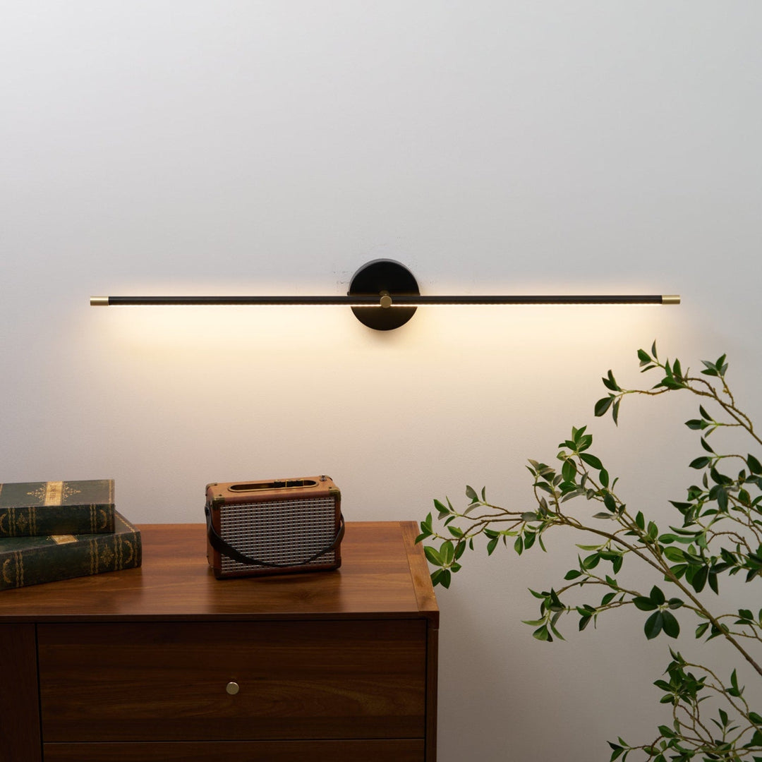 Slim linear wall light