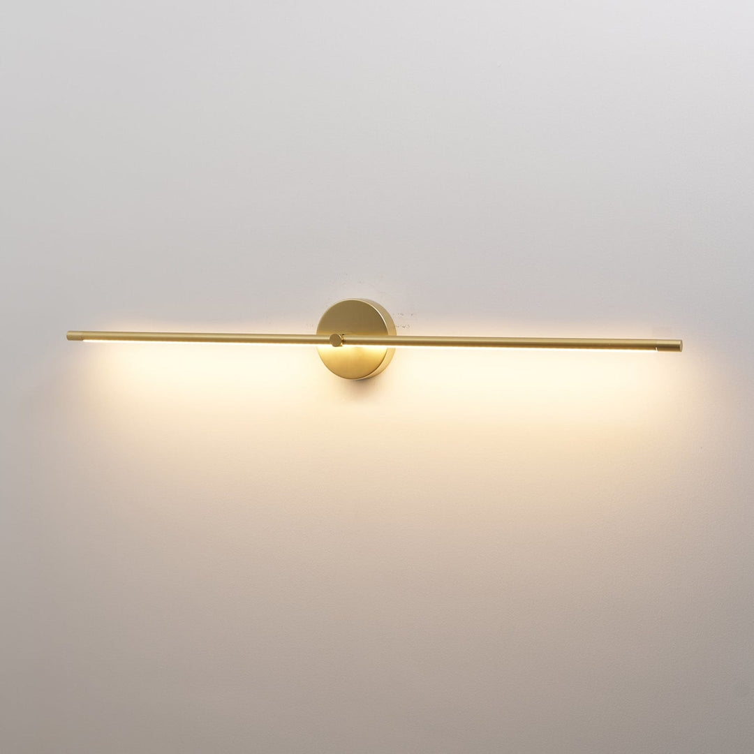 Slim linear wall light