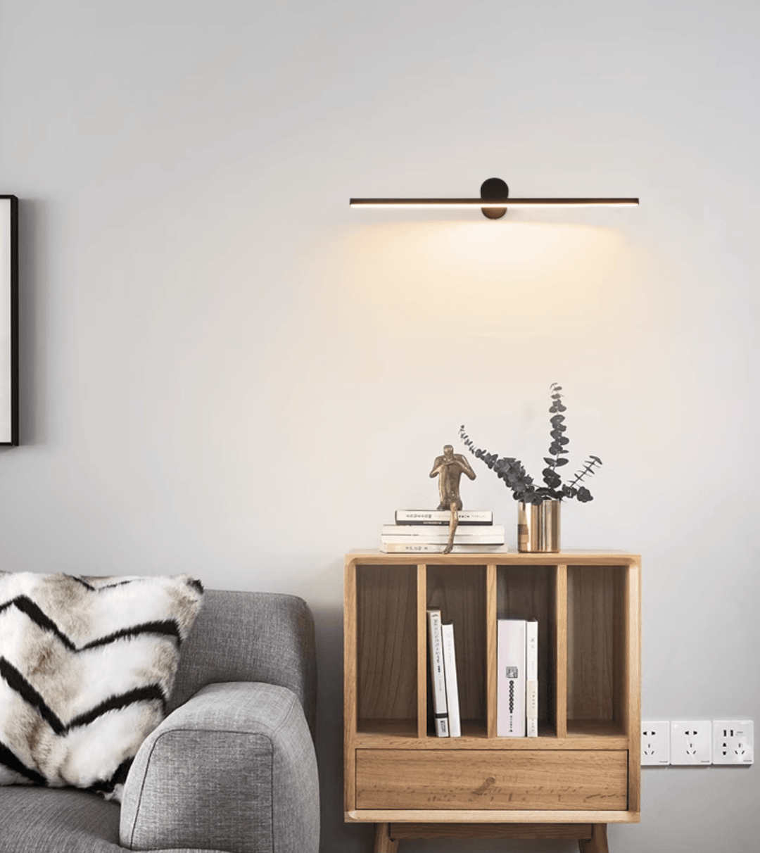 Slim Rechargeable LED Wall Light