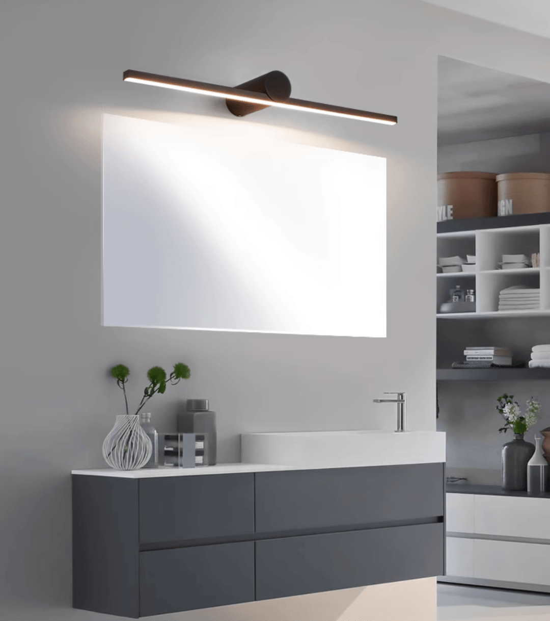 Slim Rechargeable LED Wall Light