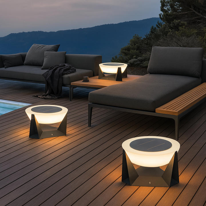 Solar Landing Terrace Light