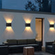 Solar Motion Sensor Wall Lights | V-Beam, Set of 4 or 8