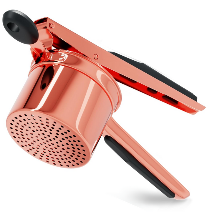 Stainless steel potato ricer