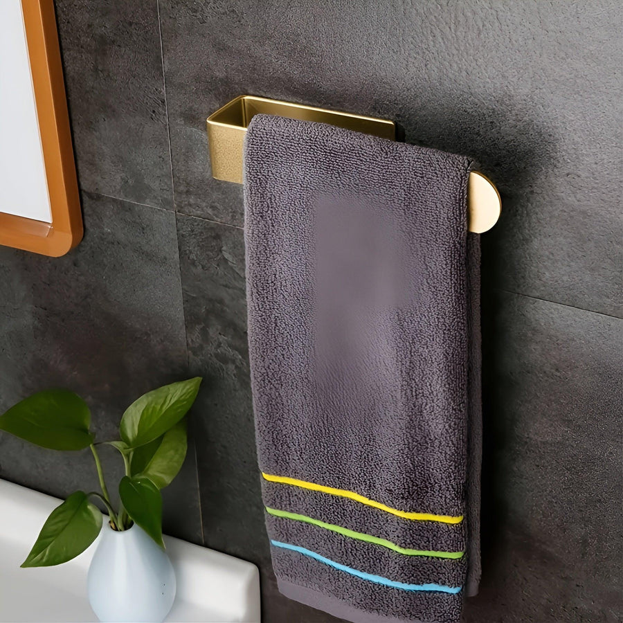 Stainless Steel Wall-Mounted Towel Rack
