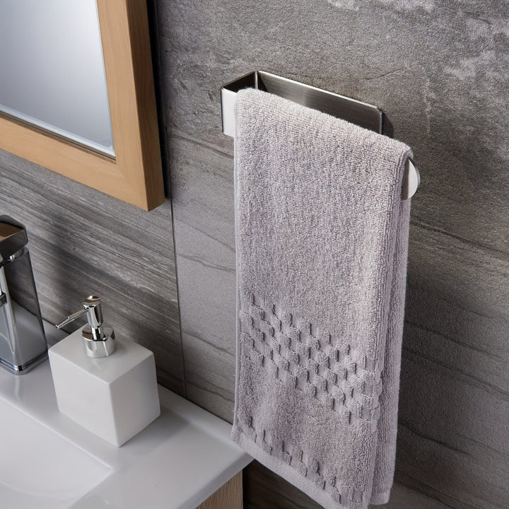 Stainless Steel Wall-Mounted Towel Rack