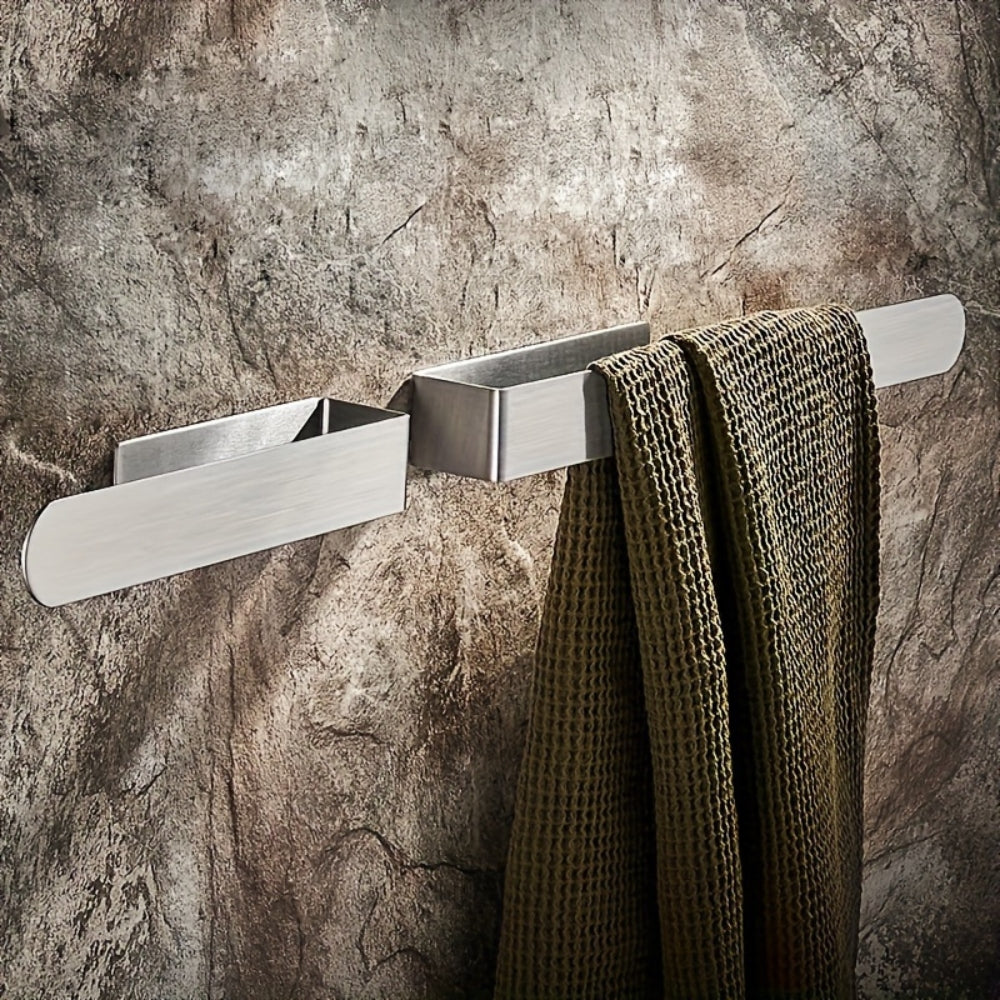 Stainless Steel Wall-Mounted Towel Rack