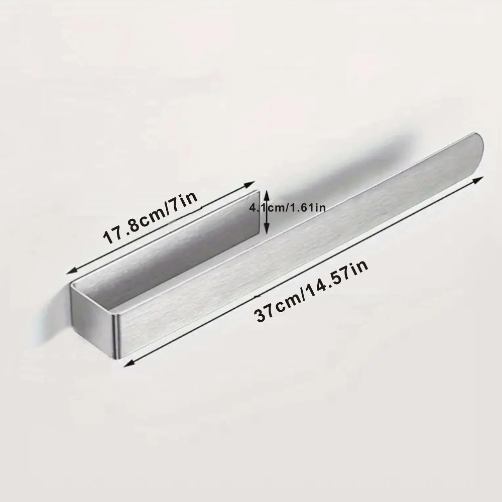 Stainless Steel Wall-Mounted Towel Rack