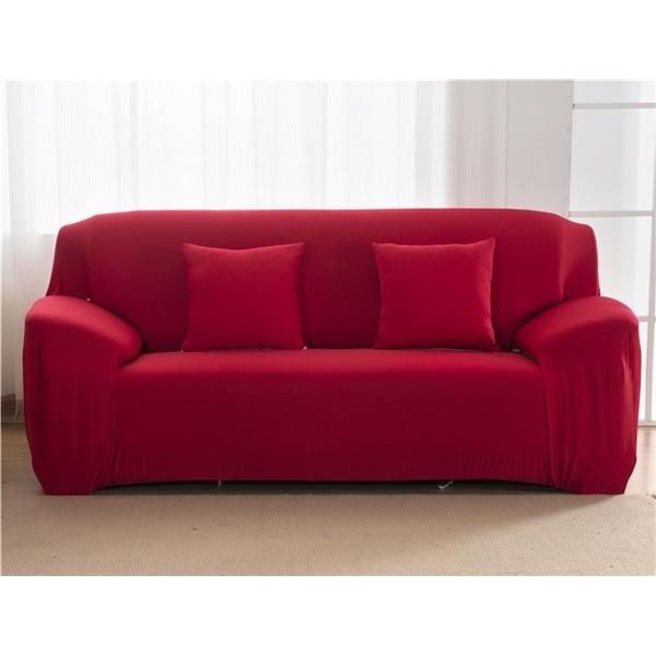 Stretch sofa slipcover