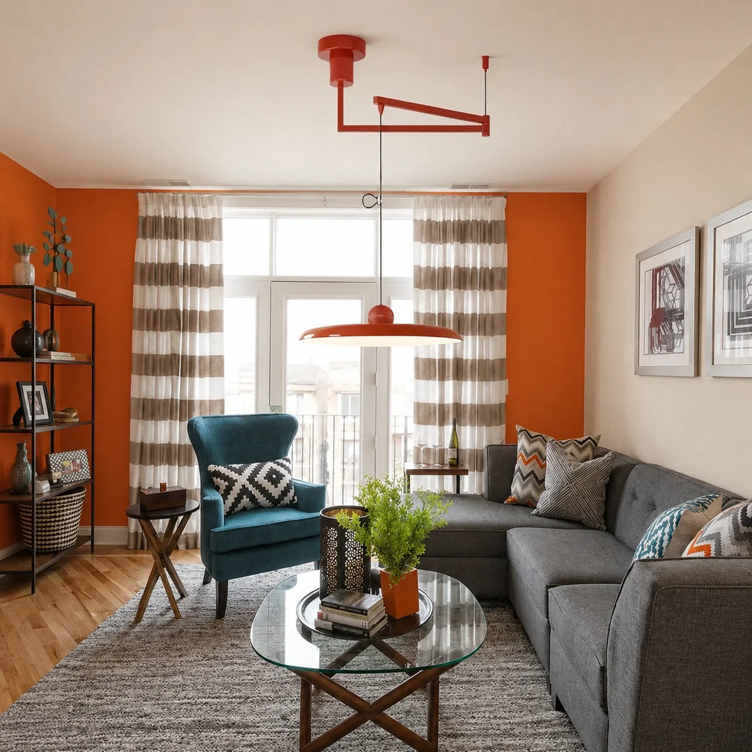 Swing Arm Pendant Light