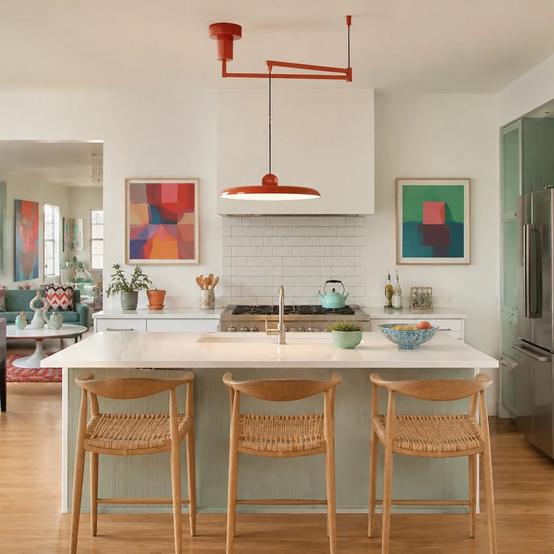 Swing Arm Pendant Light