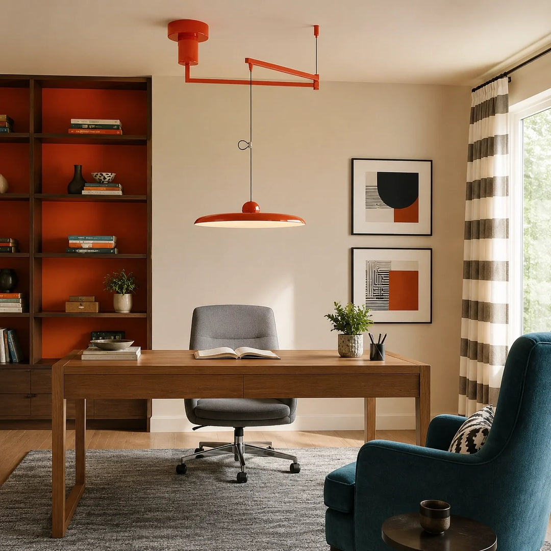 Swing Arm Pendant Light