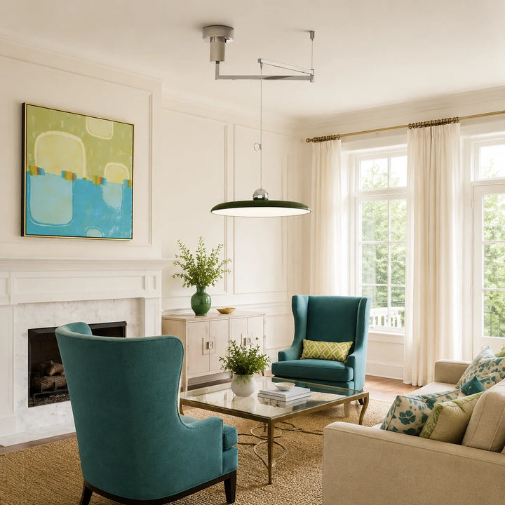 Swing Arm Pendant Light