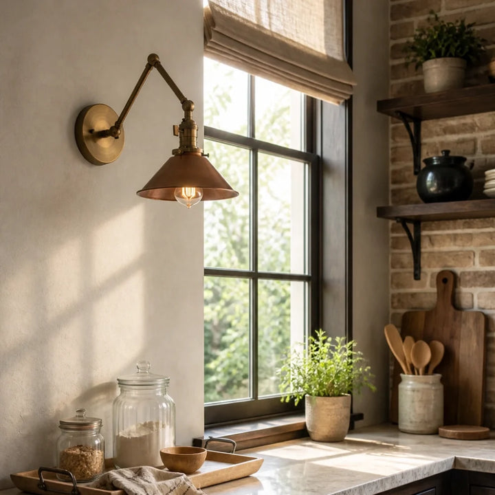 Swing Arm Wall Light