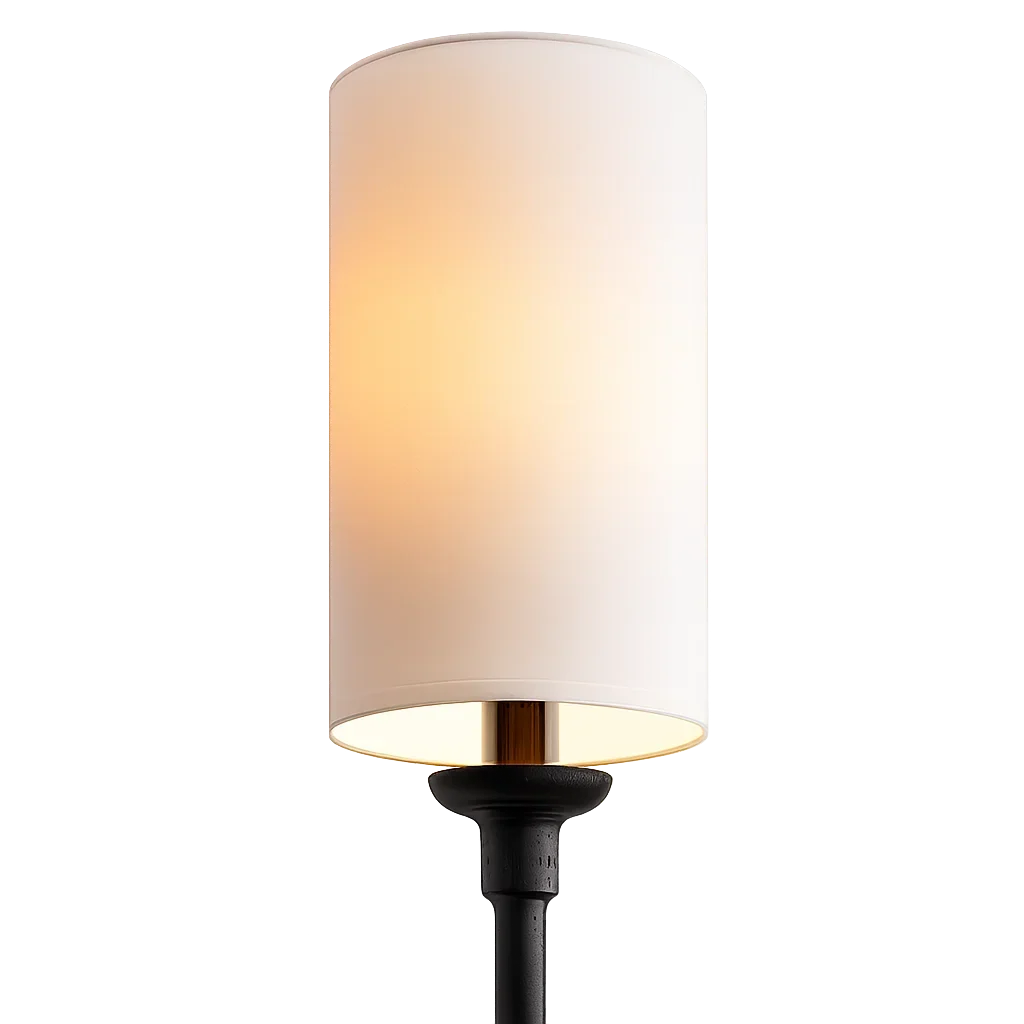 Tall Metal Rod Wall Light