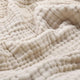 Cotton Muslin Throw | Crinkle Gauze, Six Colours