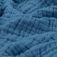 Cotton Muslin Throw | Crinkle Gauze, Six Colours