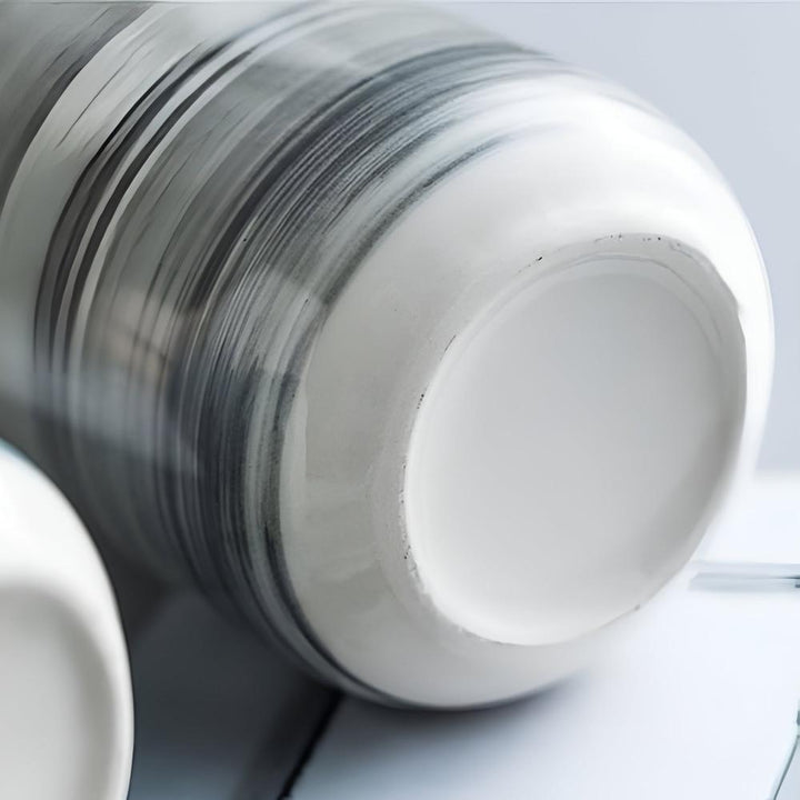 Textured Ceramic Soap Dispenser