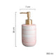 Textured Ceramic Soap Dispenser