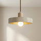 Travertine Bauhaus Pendant Light in Log wood