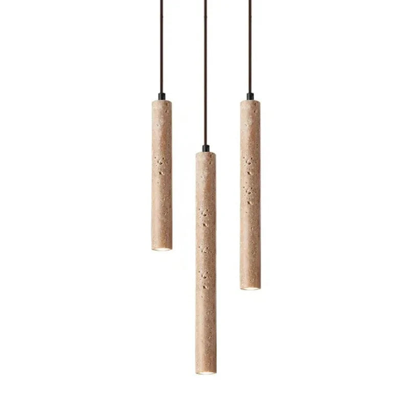 Travertine Stone Pendant Light