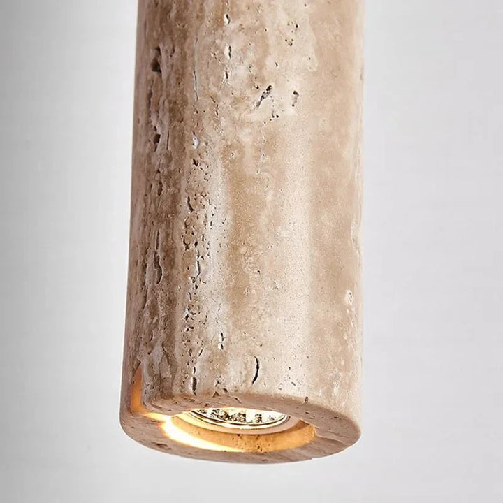 Travertine Stone Pendant Light