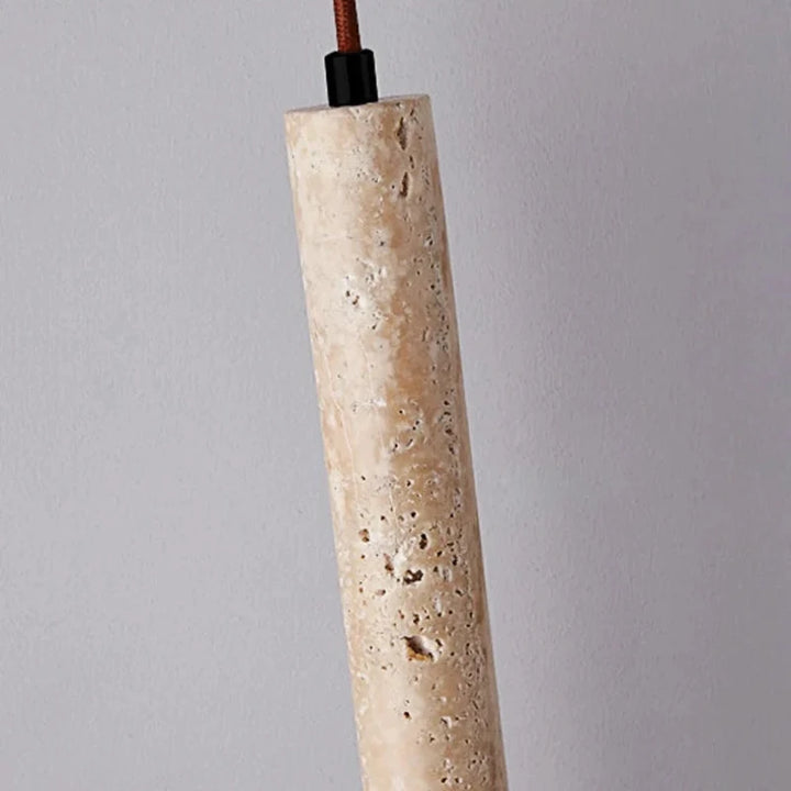 Travertine Stone Pendant Light