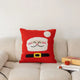 Tufted Christmas cushion