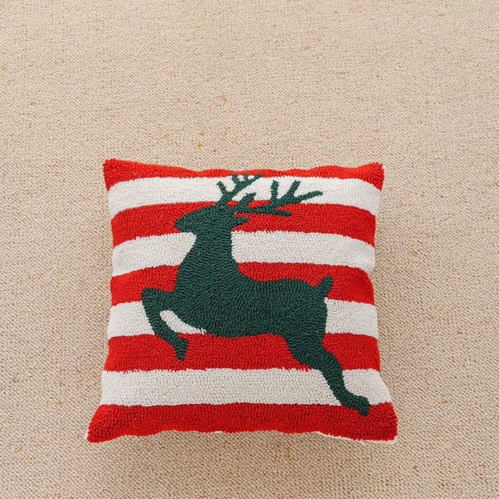 Tufted Christmas cushion
