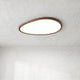 Ultra Thin Dark Wooden Ceiling Light, view 7