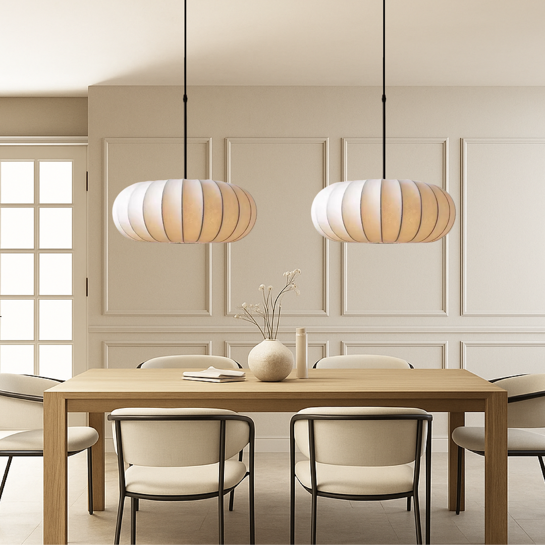 Verona Silk Pendant Light, view 2