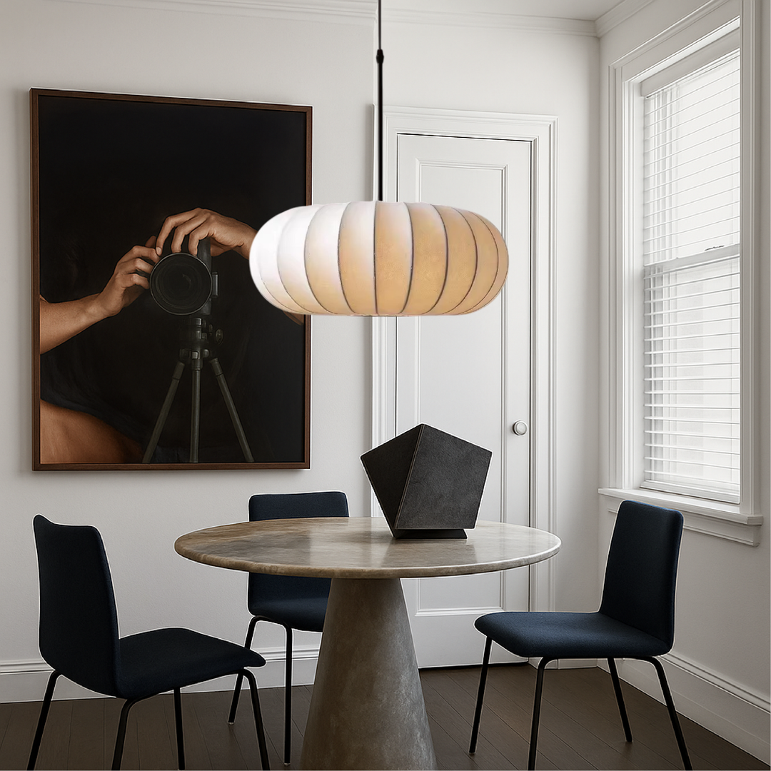Verona Silk Pendant Light, view 5