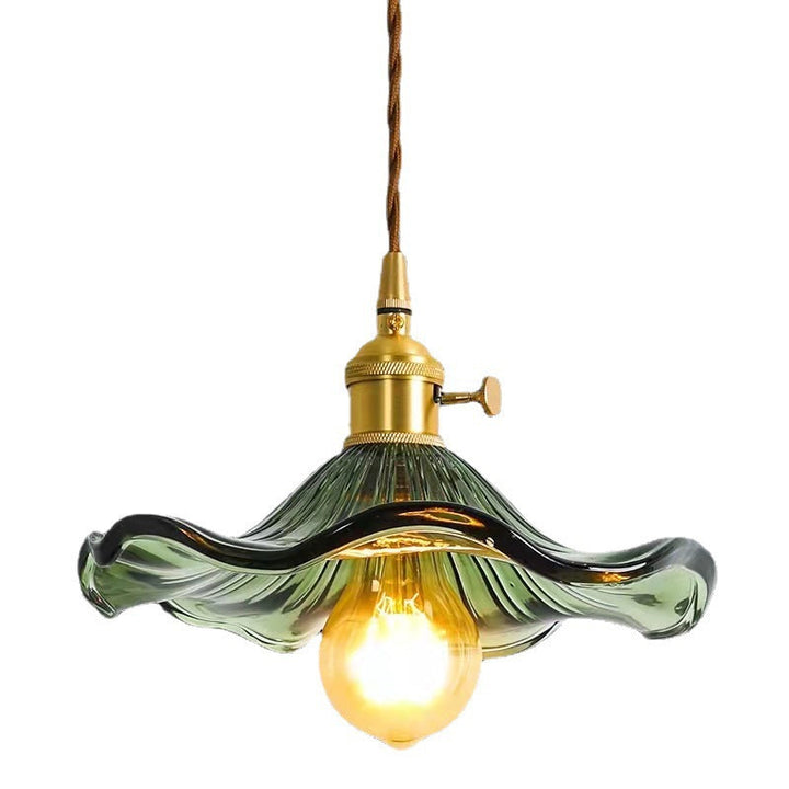 Vintage Hibiscus Pendant Light, view 11